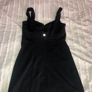 Lululemon Size 2 Black Workout Top